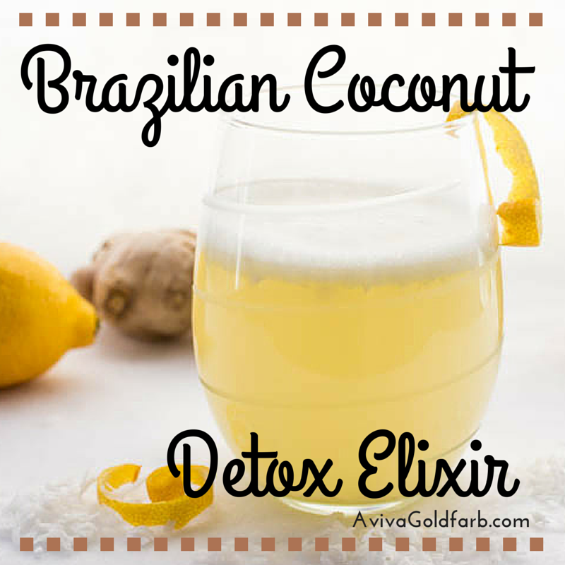 Brazilian Coconut Detox Elixir - AvivaGoldfarb.com